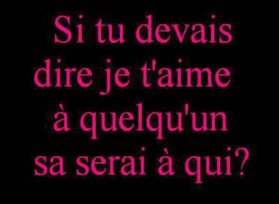 très bonne question